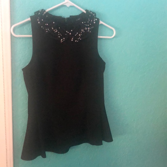 Papaya Brand: Stoned Collar Fancy Top - Picture 1 of 3